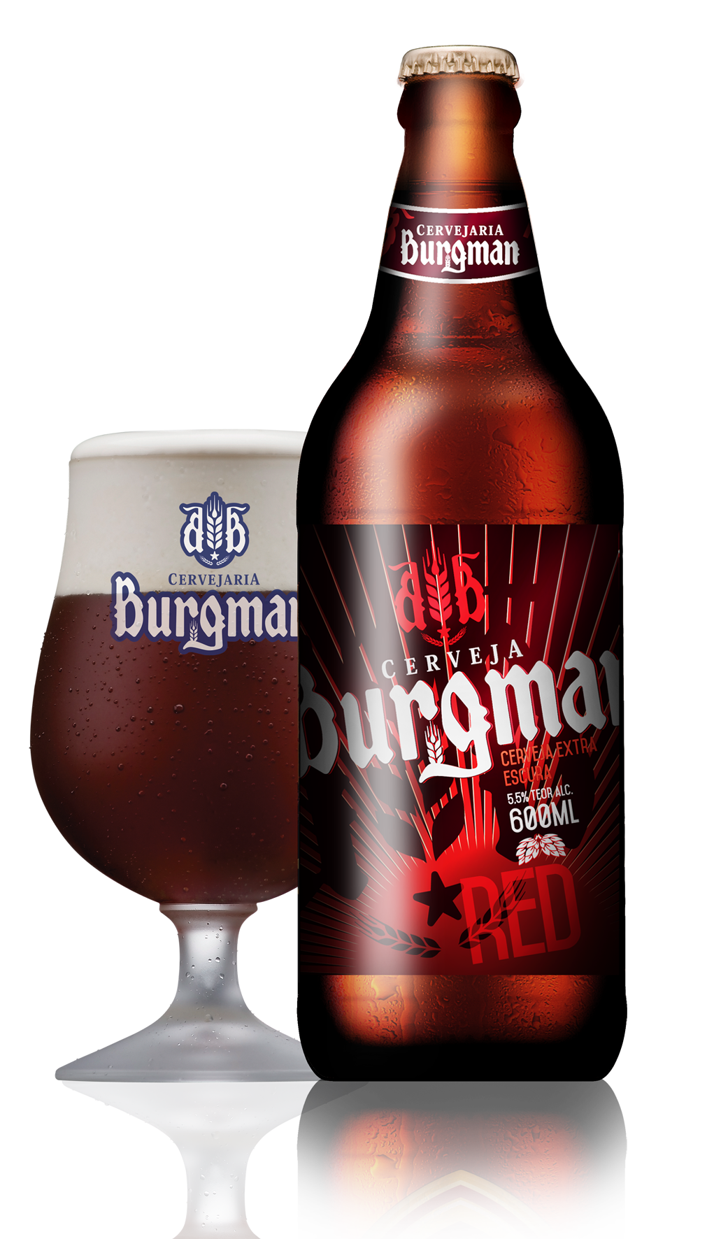 Cerveja Burgman Red Ale 600 ml photo